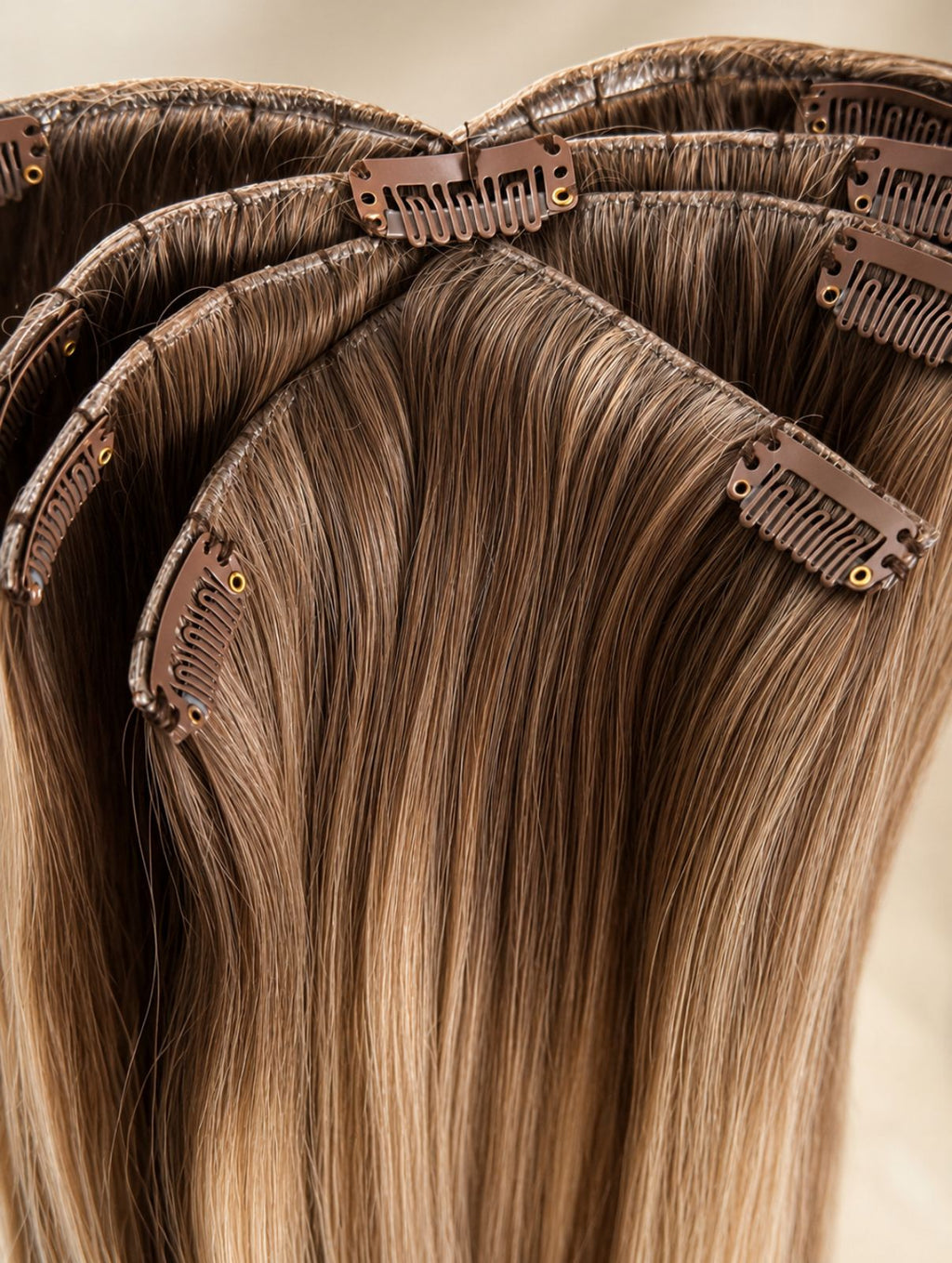 Octopus Clip-In Extension | 160g Human Hair | 8 Strands