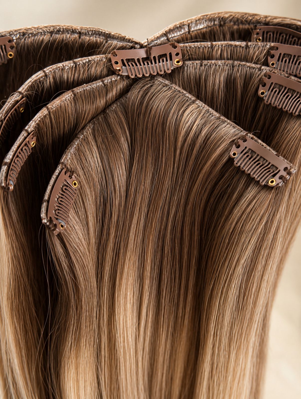 Octopus Clip-In Extension | 160g Human Hair | 8 Strands