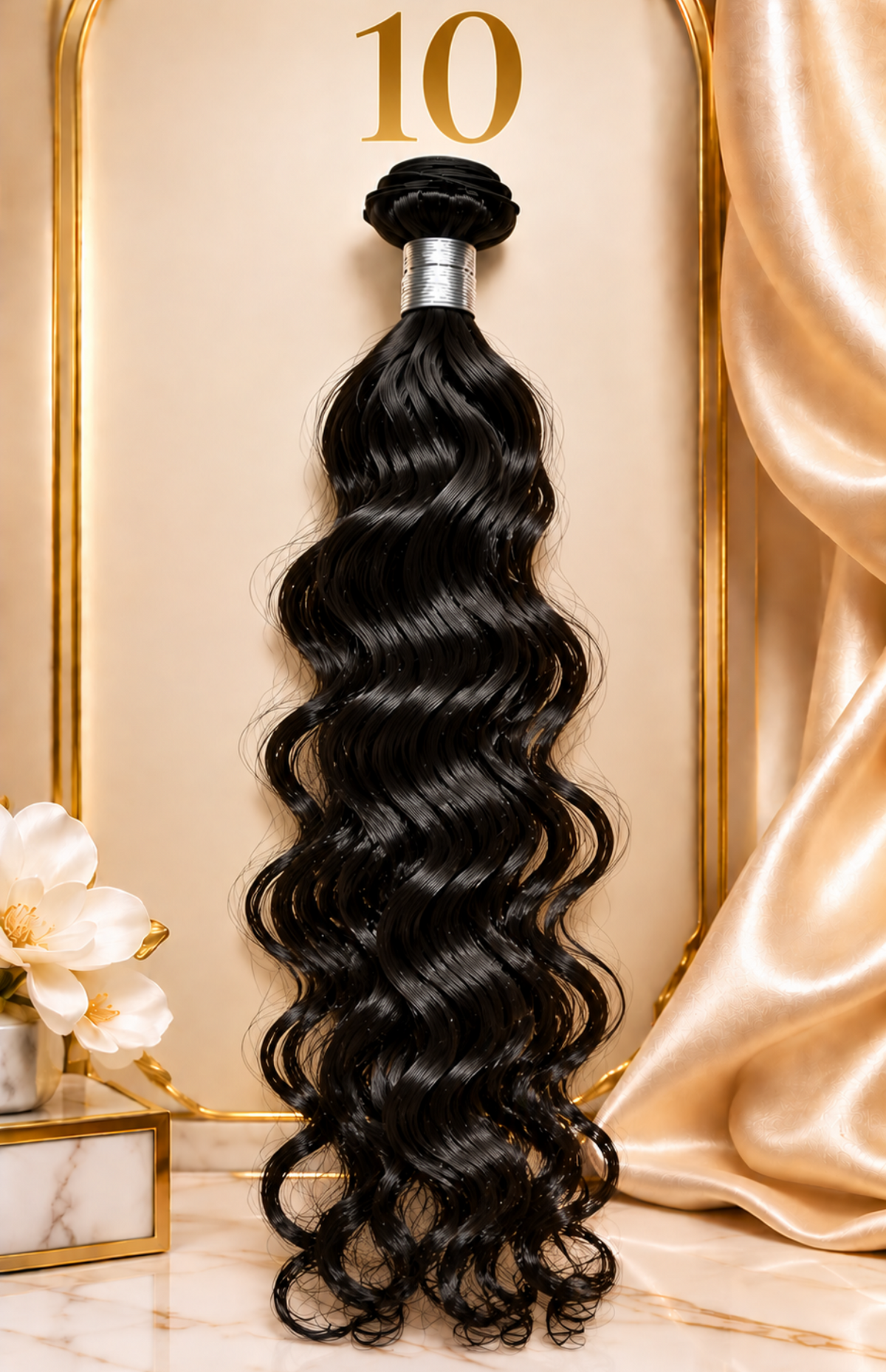 BB Curls krulsoort 10 Loose Wave, losse golvende krul van echt haar | BaddieBundlesStore