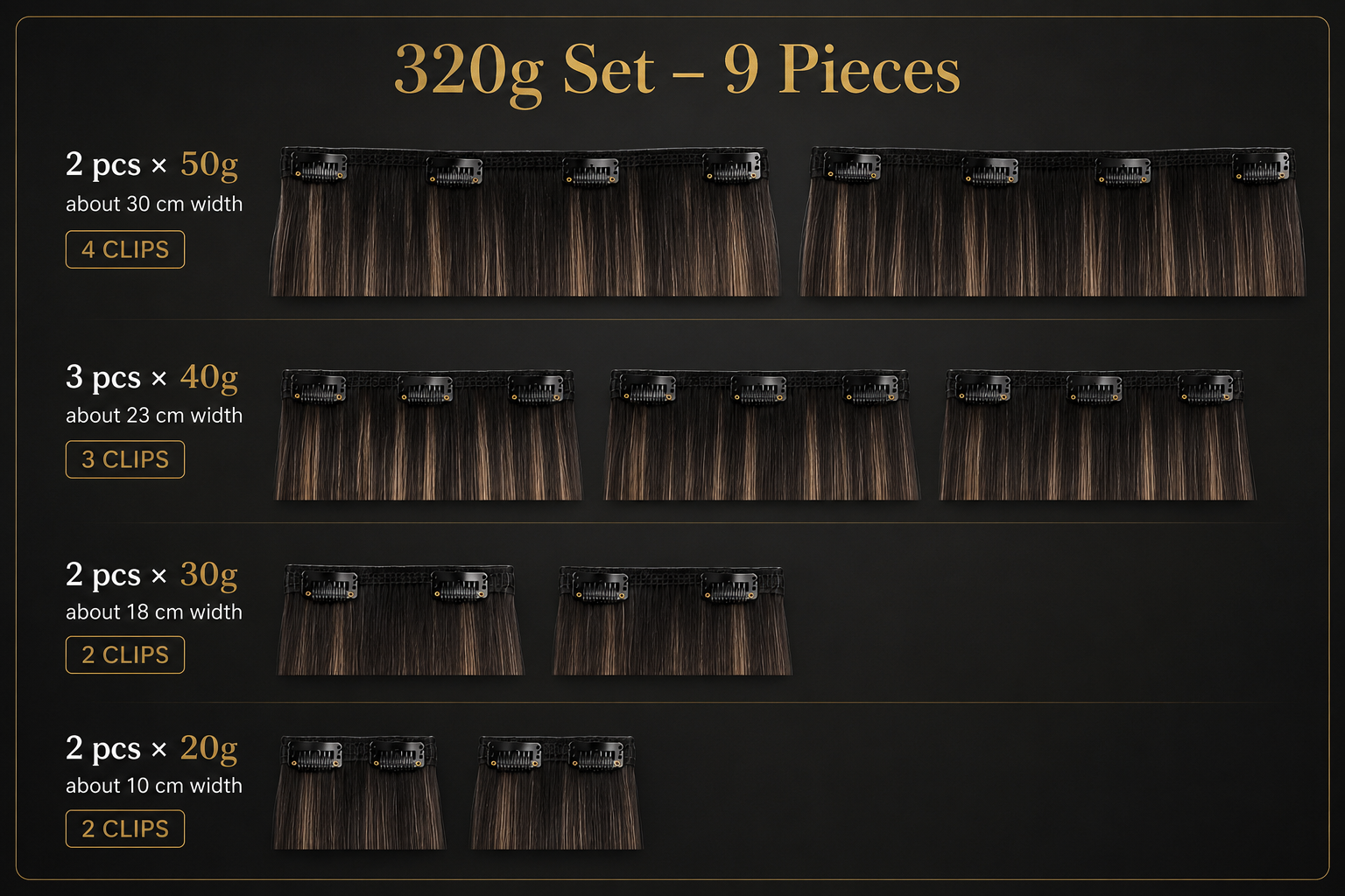Super Glam Set 320g Human hair Baddie Bundles Store vol volume BIG Hair 