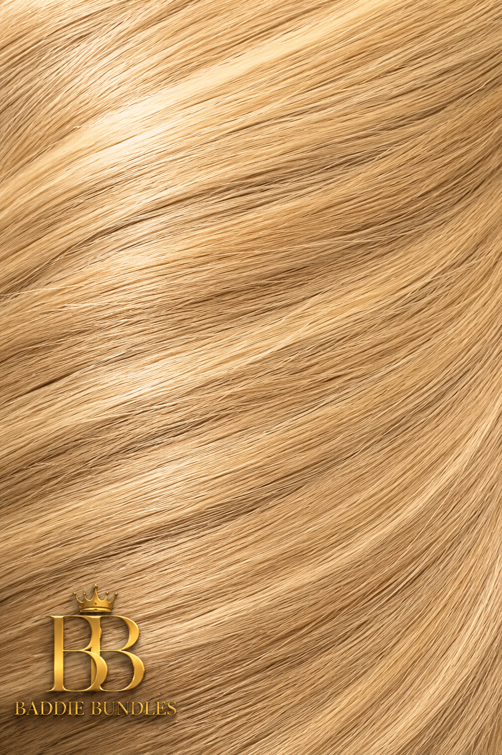 Champagne Blonde Seamless Clip-In Hair Extensions | 160g Human Hair
