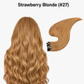 Kleur #27 Seamless PU clip-in extensions van echt haar BaddieBundlesStore