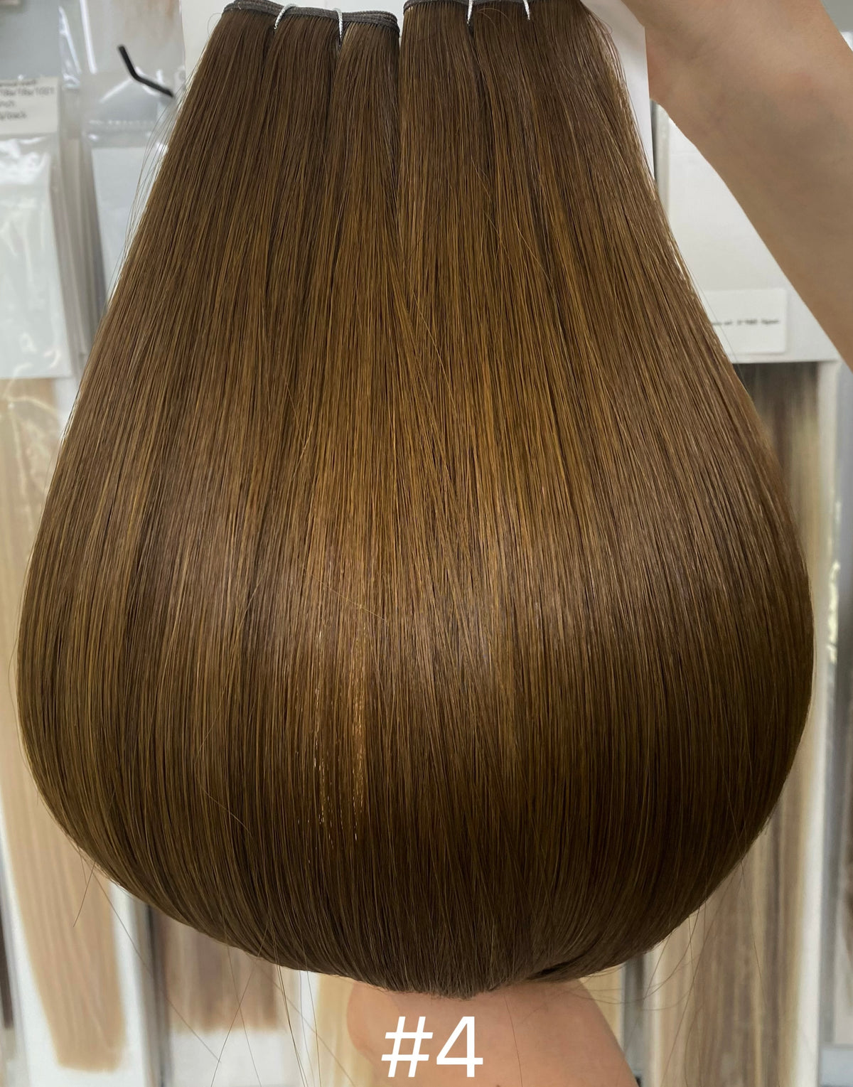 Virgin Genius Weft kleur #4 - Donker | BaddieBundlesStore