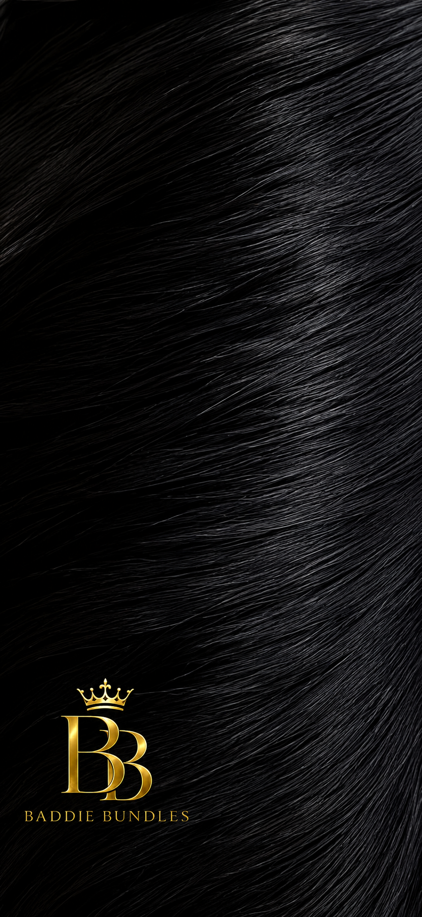 Midnight Black Seamless Clip-In Hair Extensions | 160g Human Hair