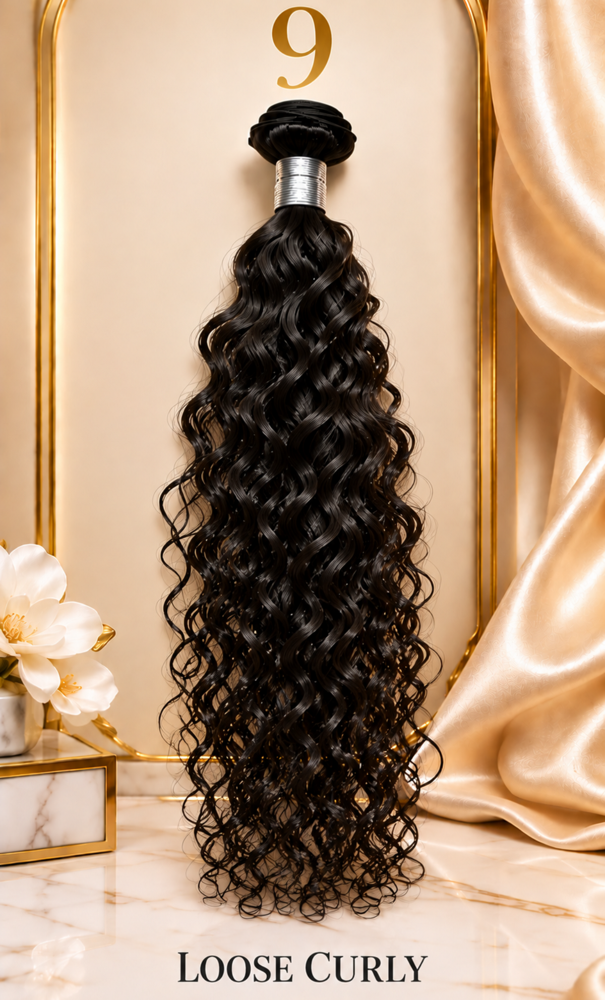 BB Curls krulsoort 9 Loose Curly, losse krullen van echt haar | BaddieBundlesStore