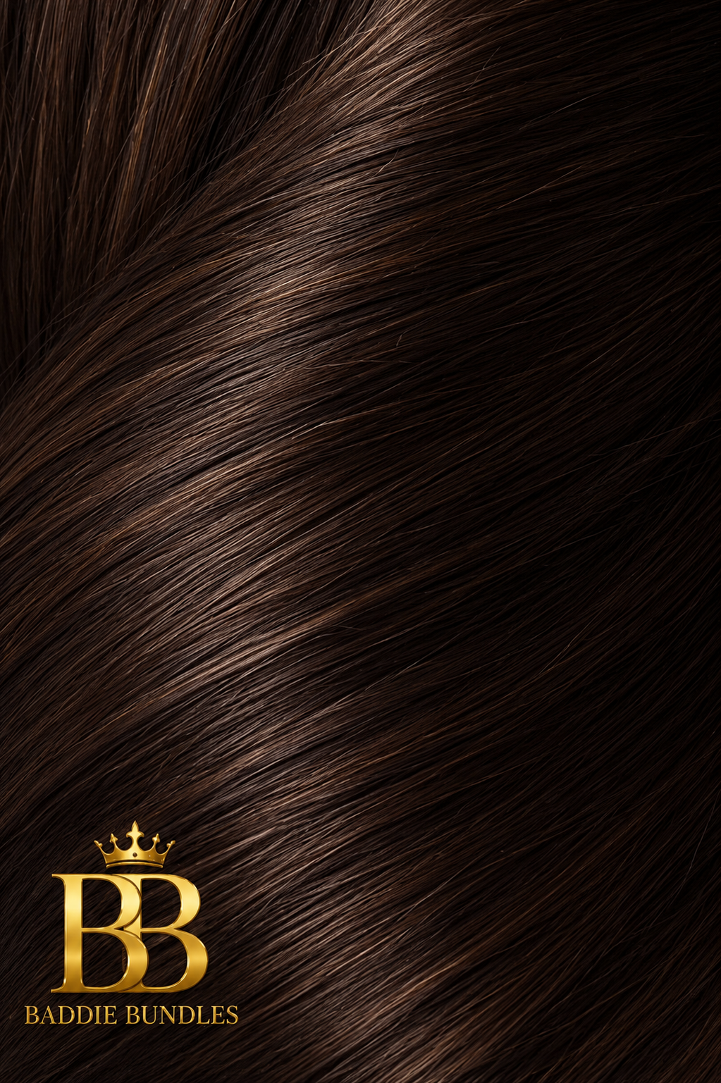 Chocolate Brown Seamless Clip-In Hair Extensions | 160g Human Hair