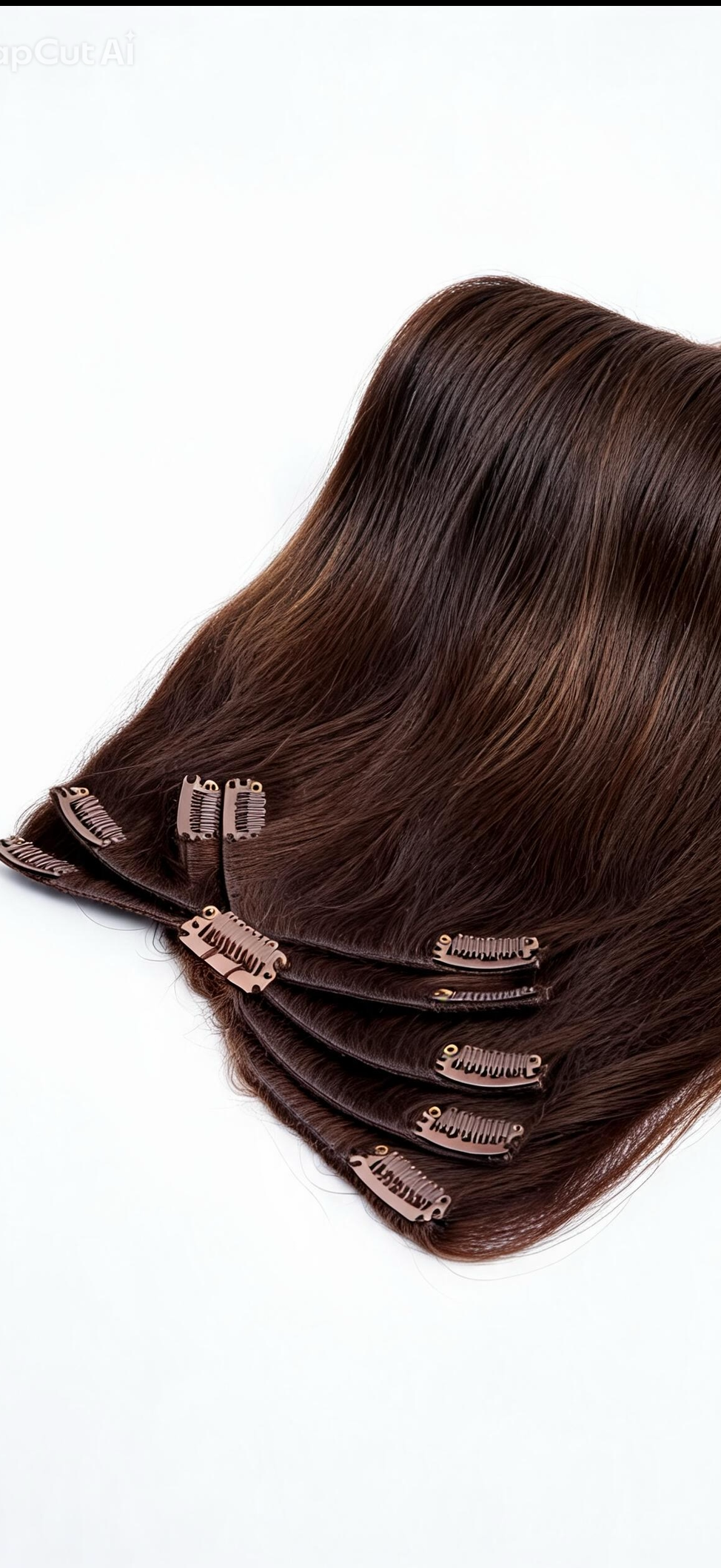 Octopus clip-in Virgin hair 8 strands BaddieBundlesStore 
