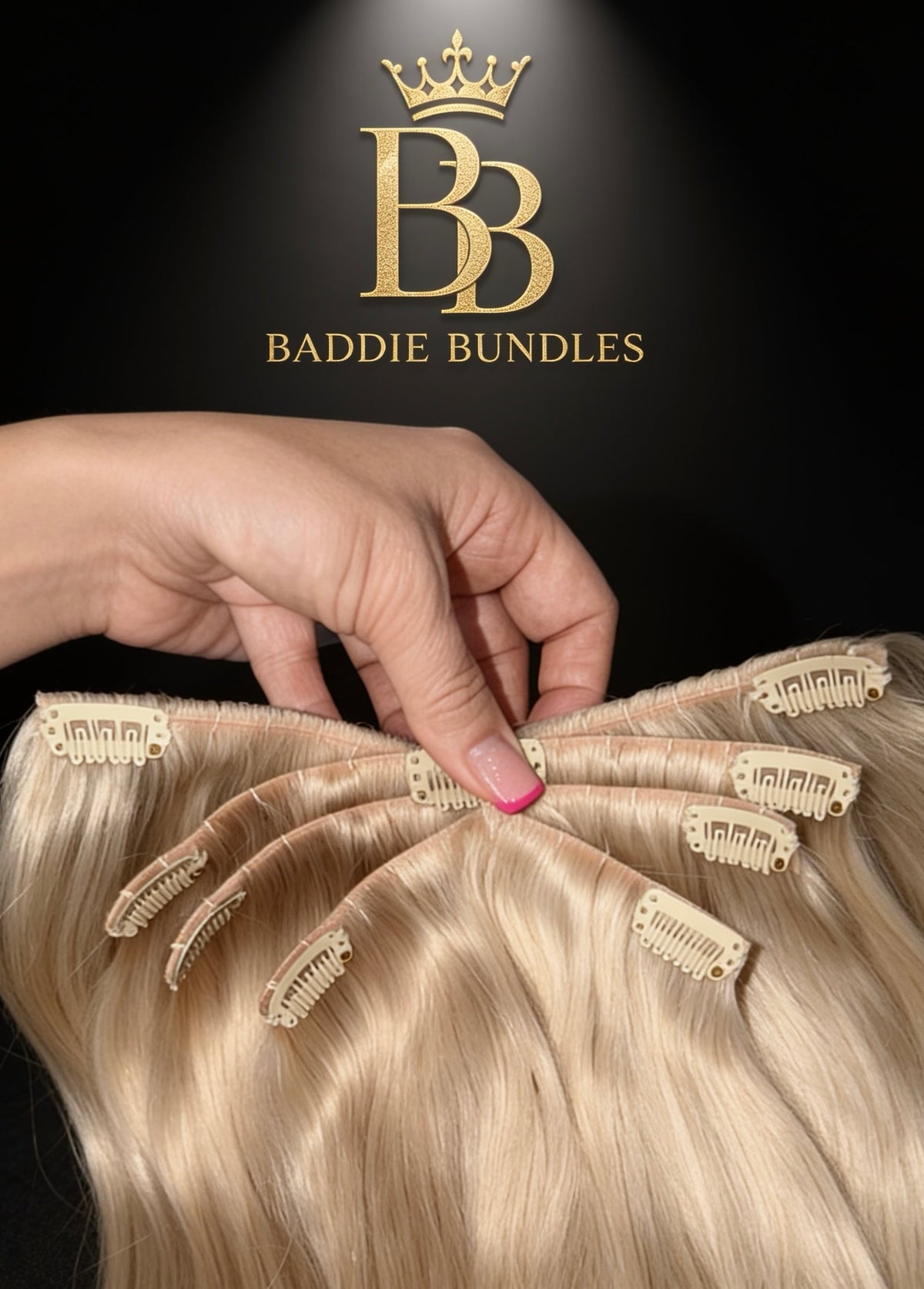 Octopus clip-in virgin hair 160g baddiebundlesstore 
