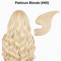 Kleur #60 Seamless PU clip-in extensions van echt haar BaddieBundlesStore