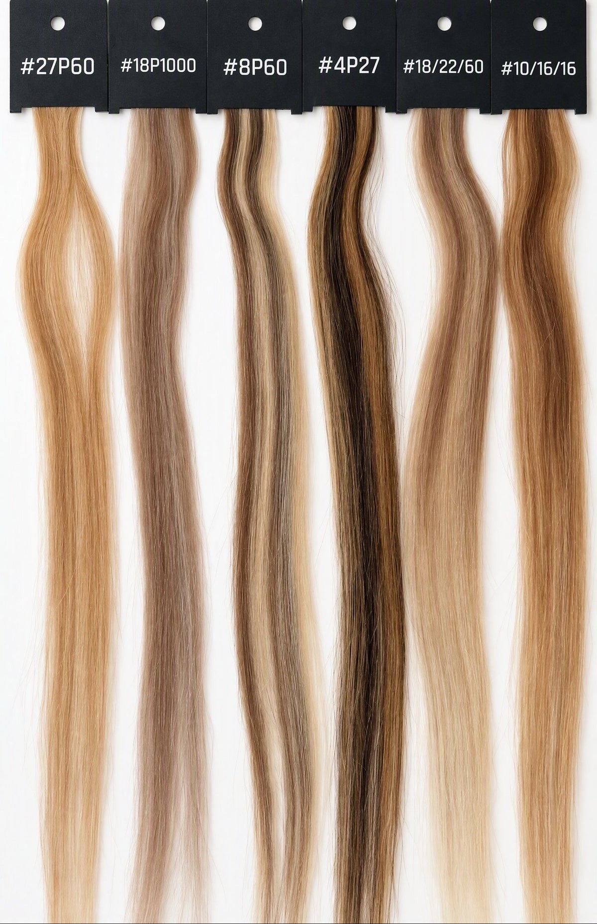 Piano- en balayagekleuren #27P60, #18P1000, #8P60, #4P27, #18/22/60 en #10/16/16 van echt haar | BaddieBundlesStore