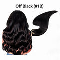 Natuurlijk zwart #1B Seamless PU clip-in