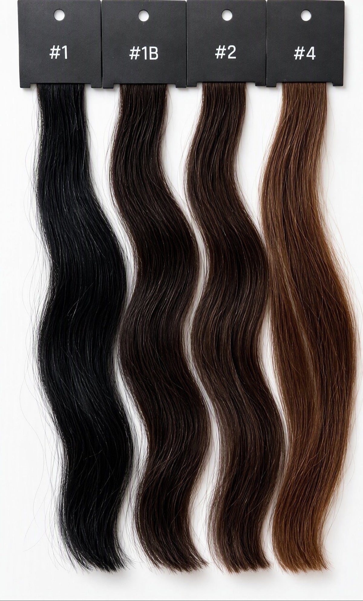 Virgin Genius Weft kleur #2 donkerbruin, kleurkaart donkere kleuren | BaddieBundlesStore