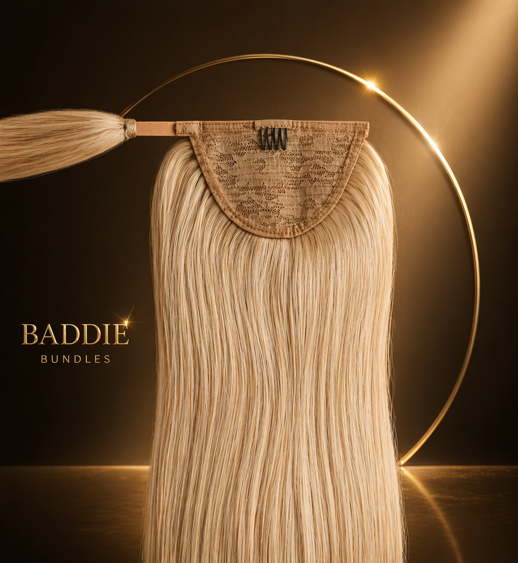 Ponytail 150g Virgin Human Hair - Light Colors