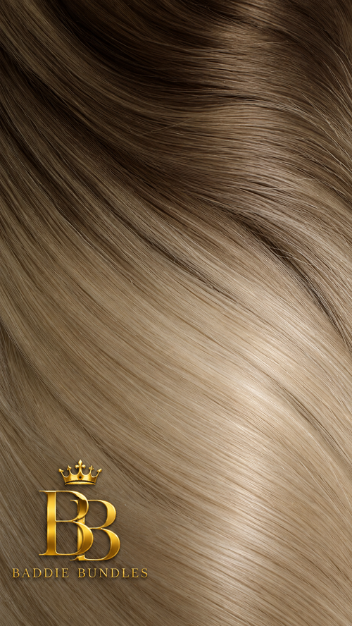 Balayage clip-in extensions – styled look long hair