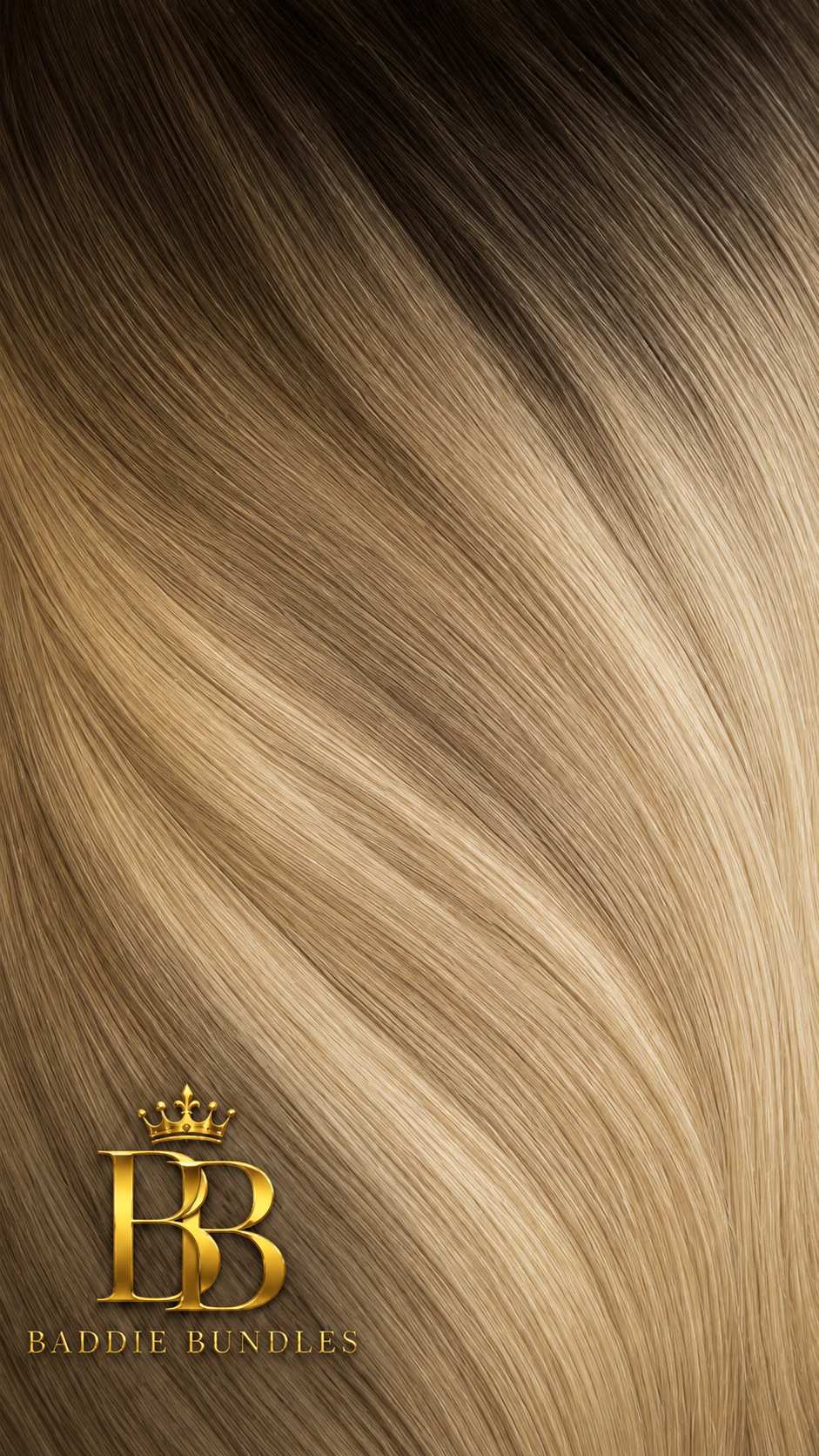 Champagne Blonde Seamless Clip-In Hair Extensions | 160g Human Hair