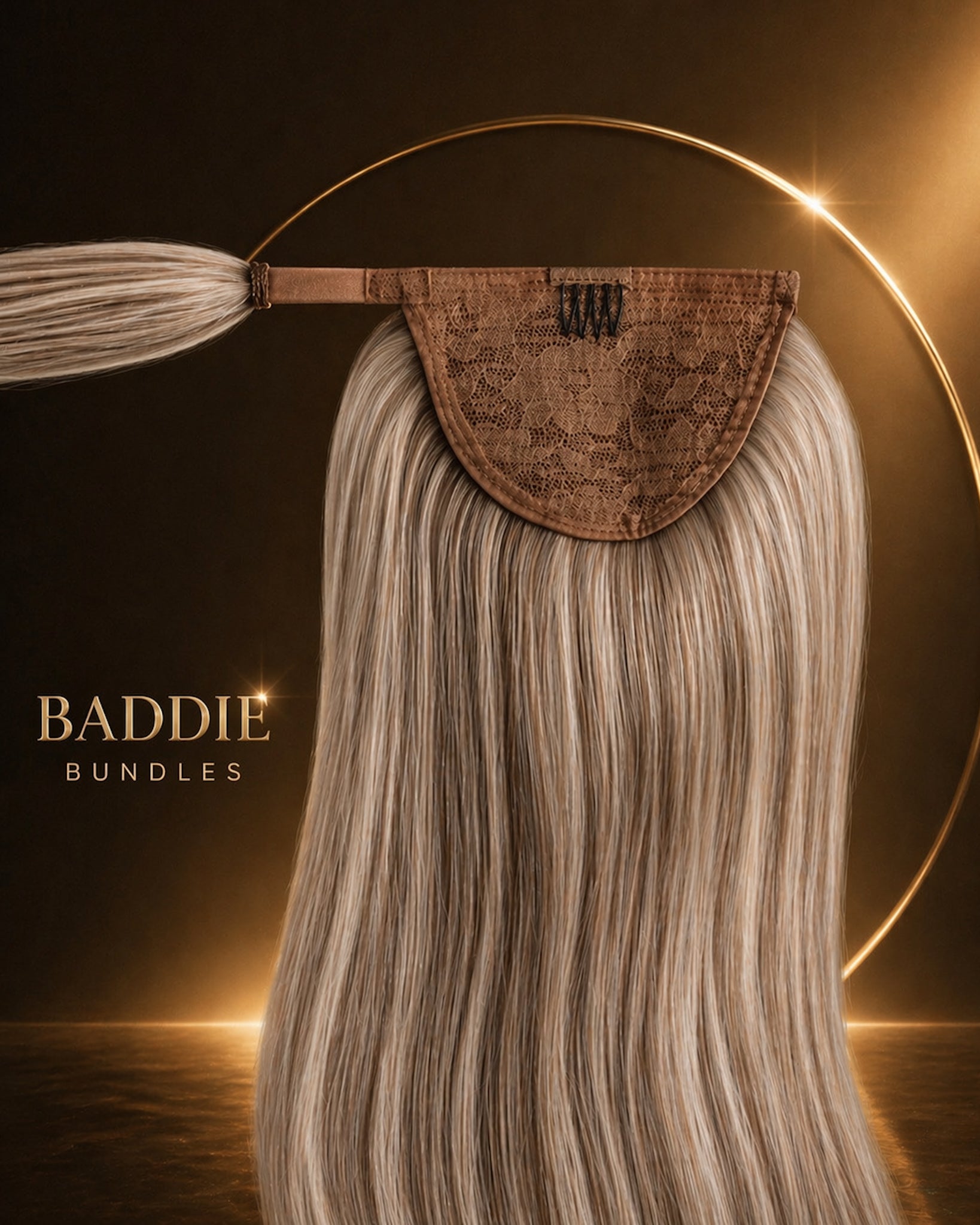 Ponytail 150g Virgin Human Hair - Balayage