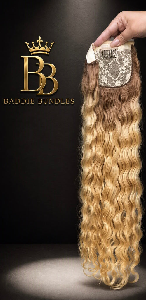 Virgin Ponytail Wrap Around 150g BaddieBundlesStore