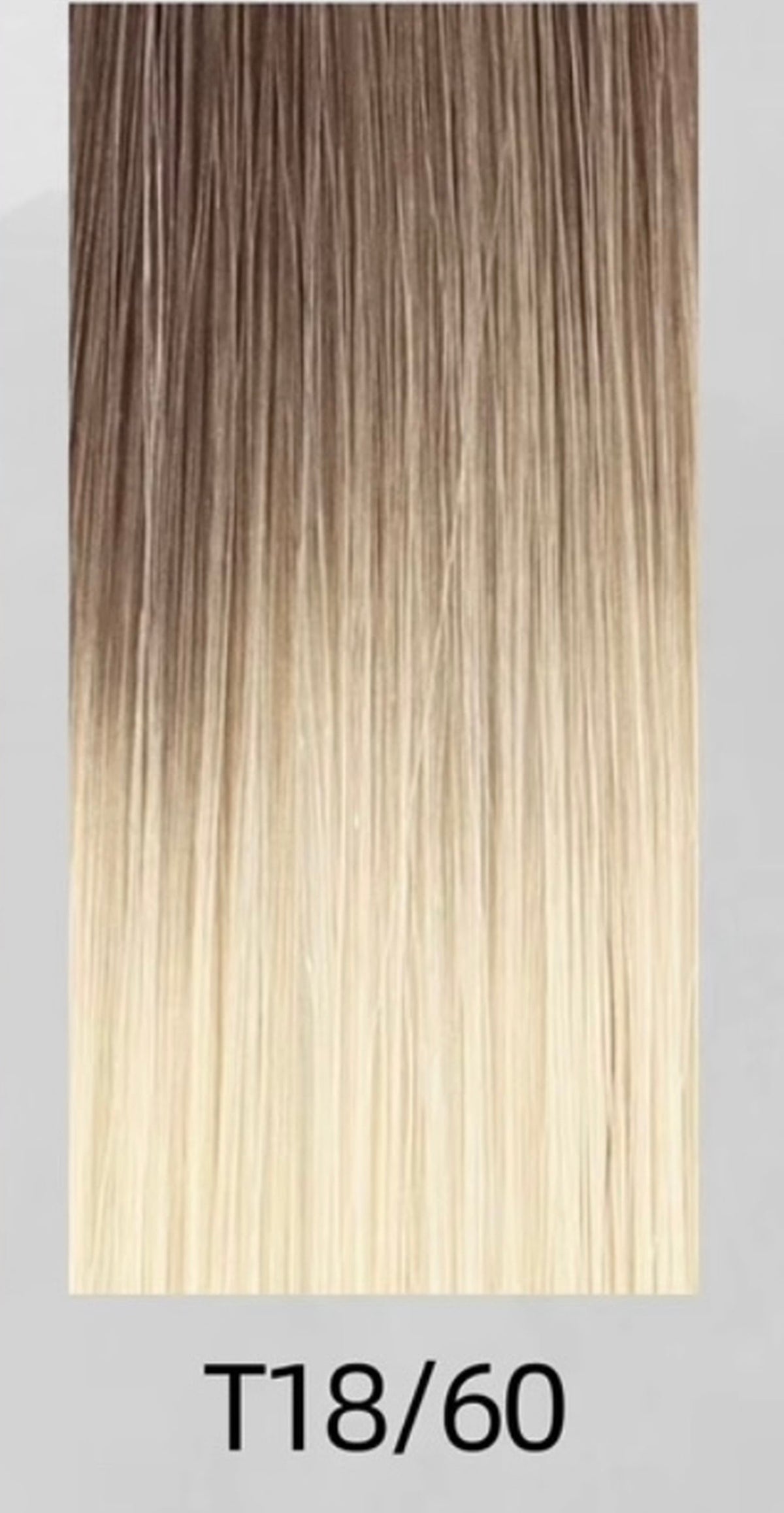 Virgin hair Octopus clip-in 8 strands T18/60 
