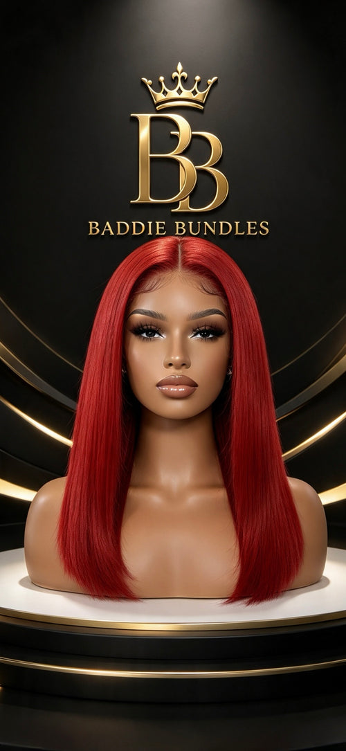 Steile wig in BBK10 Truly Red – BaddieBundlesStore
