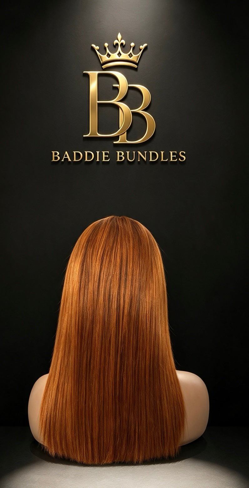 Steile wig in BBK02 Ginger – BaddieBundlesStore