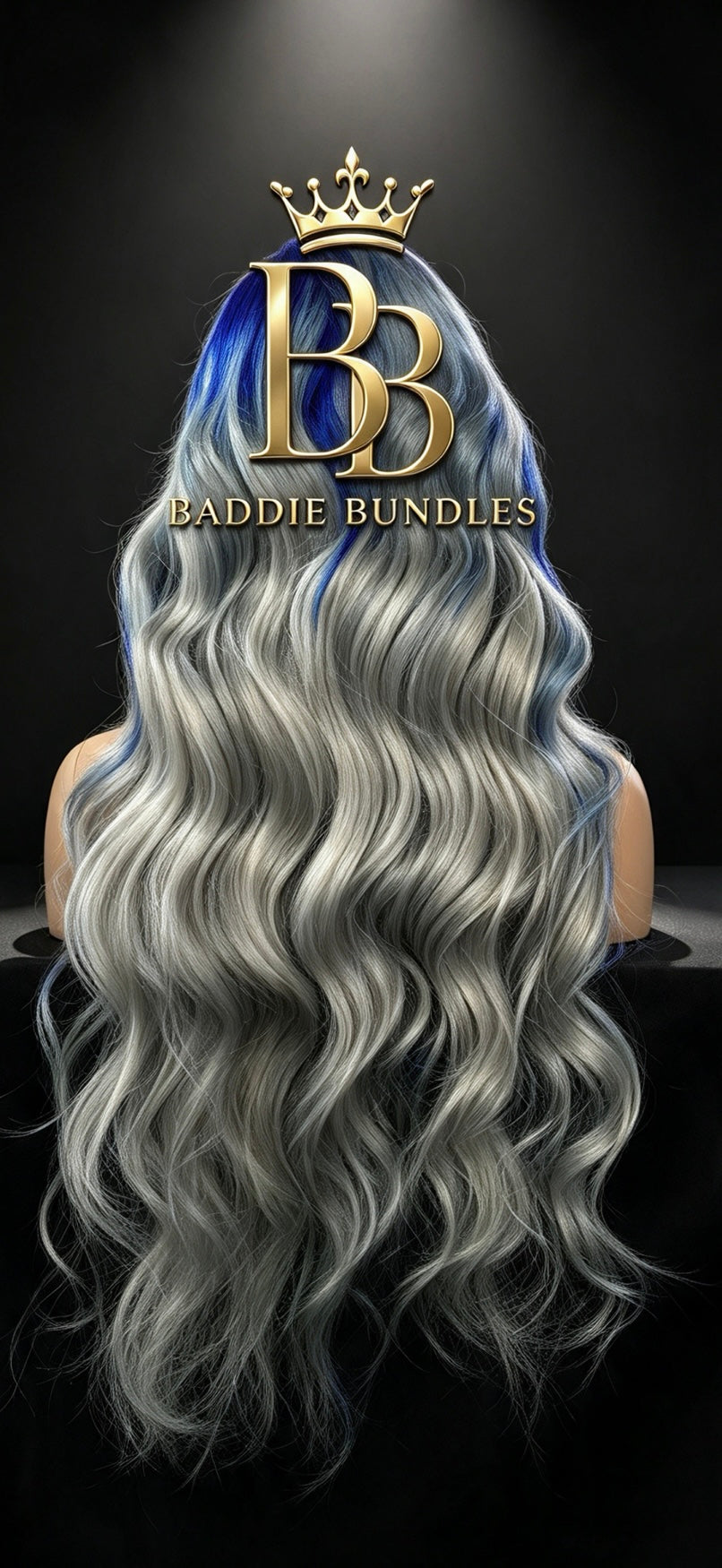 Wig in BBK44 Mystic Gray – BaddieBundlesStore