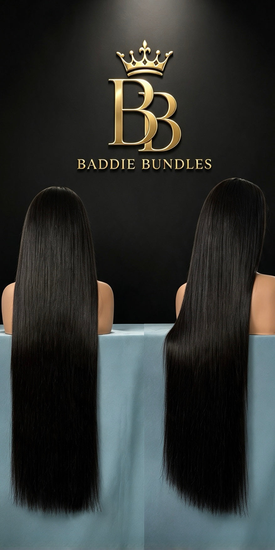 Steile wigs in BBK37 Jet Black – BaddieBundlesStore