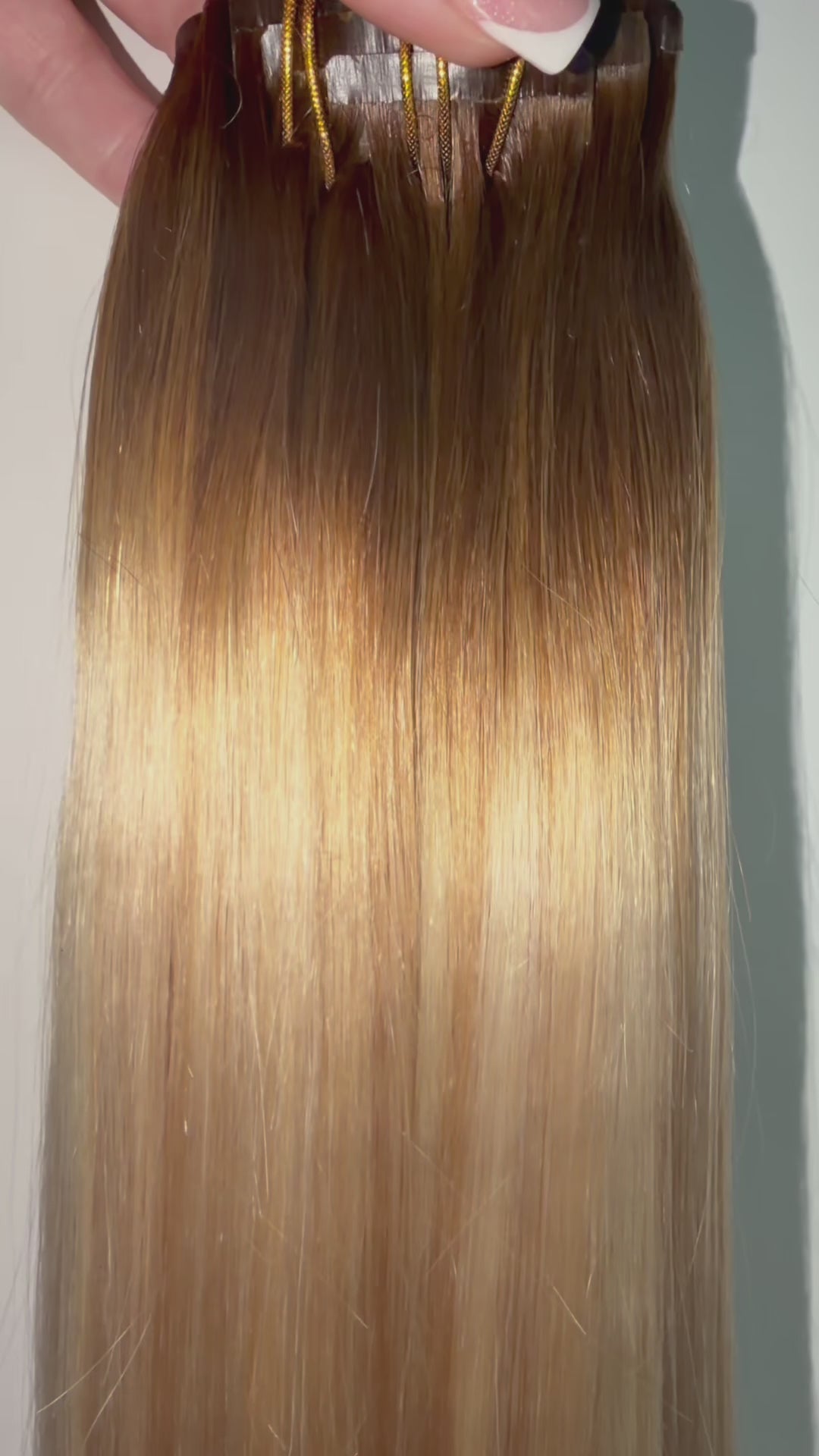 20inch balayage SeamlessPU clip-ins baddie bundles store high quality