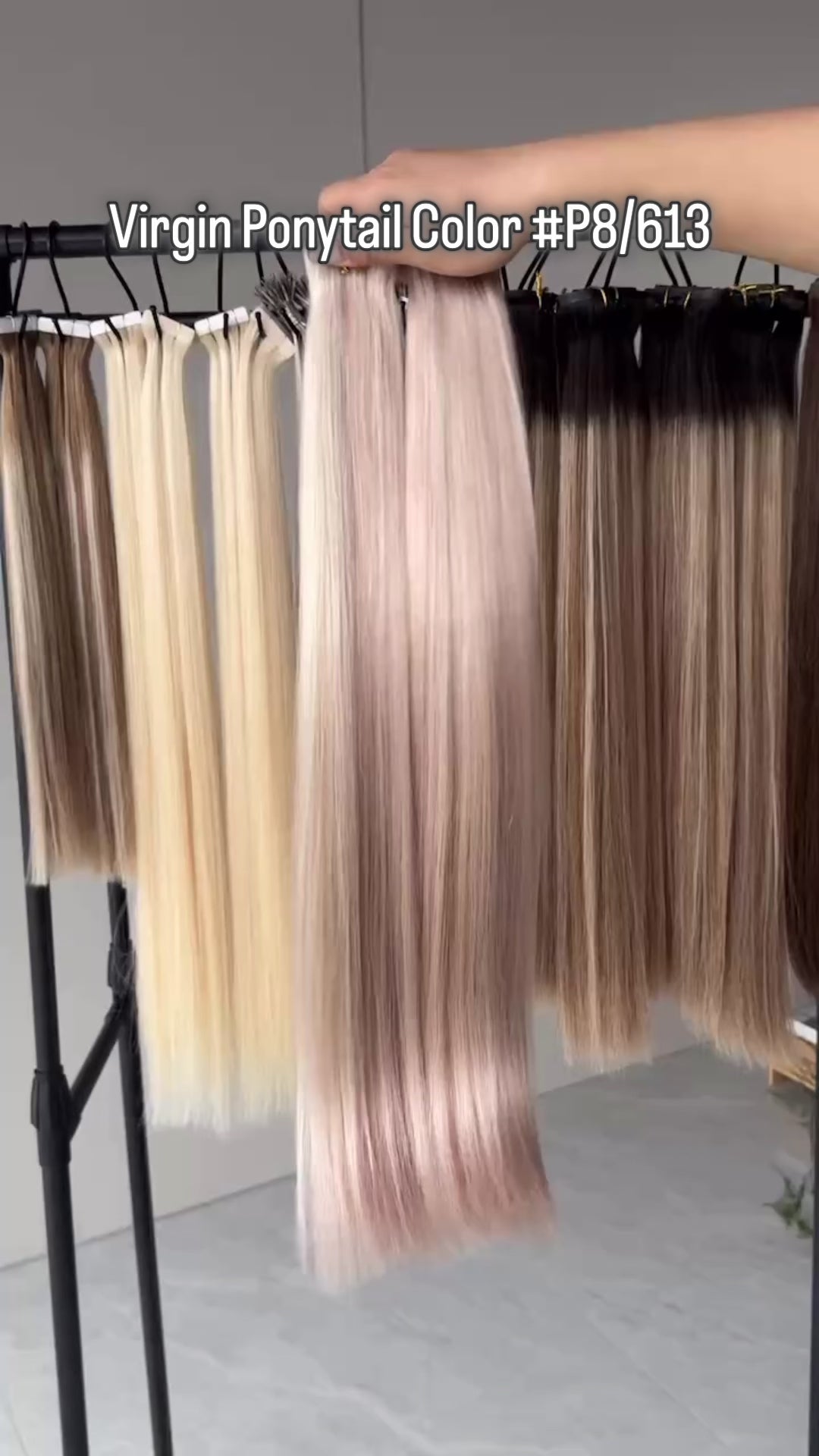 Video: zo ziet de balayage ponytail van virgin human hair eruit bij daglicht | BaddieBundlesStore