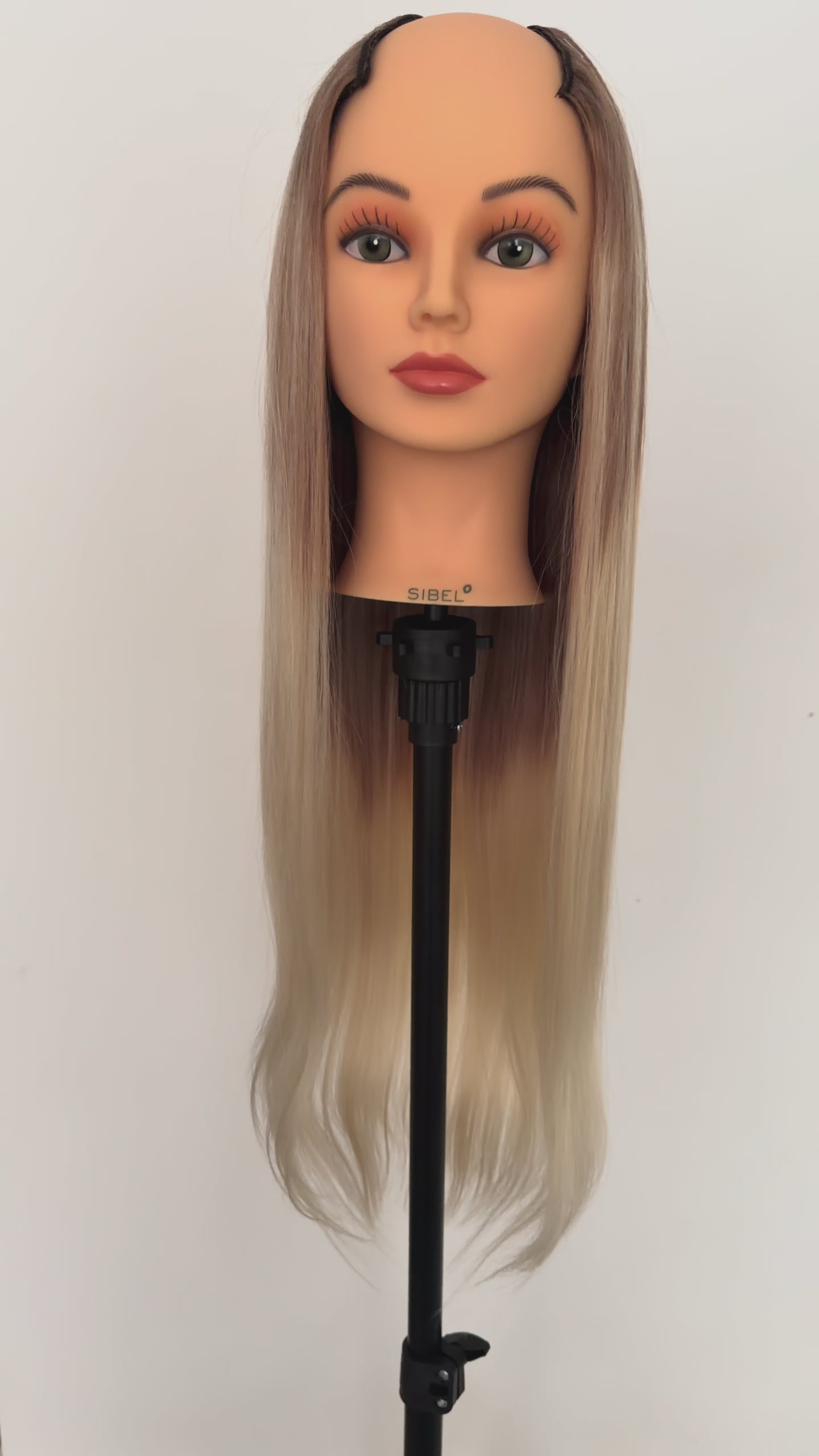 BB Express V-Part Wig kleur #8T60 video | echt haar | BaddieBundlesStore