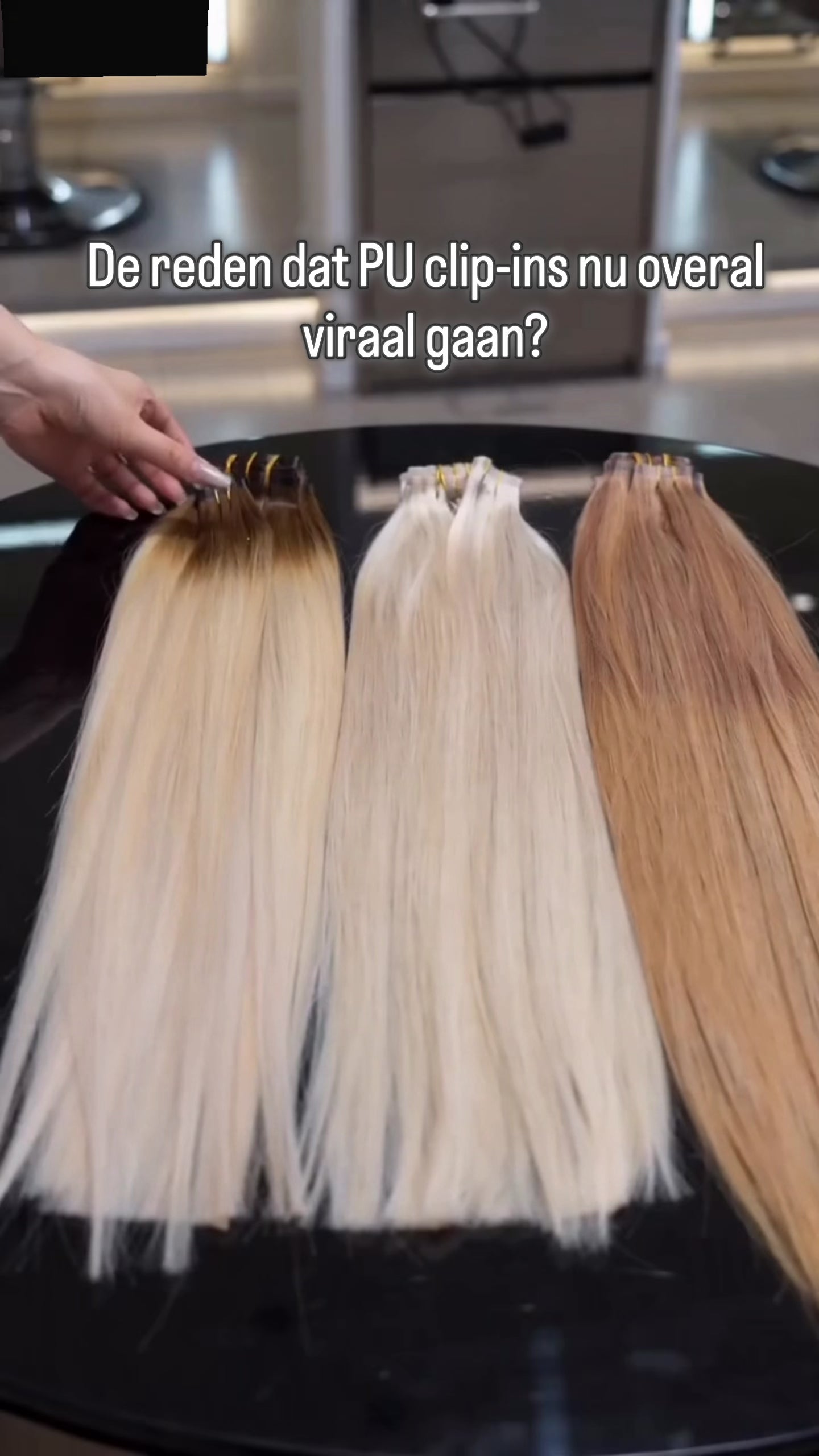 160g Seamless PU Clip-In Hair Extensions in kleur #18P/60 – 22 inch | Naadloze clip-in extensions van human hair voor een natuurlijke, volle look

#3T22 | 22 inch:

160g Seamless PU Clip-In Hair Extensions in kleur #3T22 – 22 inch | Naadloze clip-in extensions van human hair voor een luxe, volle haarlook