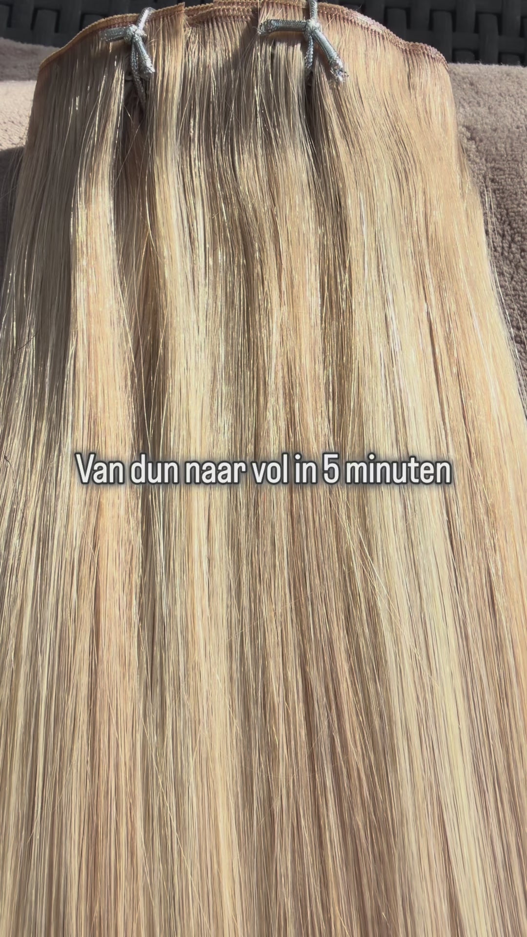 T18A/P18A/60 Seamless PU clip-in extensions Remy hair echt mensenhaar | BaddieBundlesStore